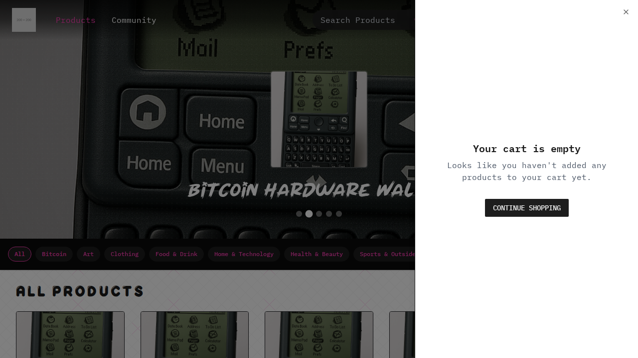 cart persists after navigating to another page and back